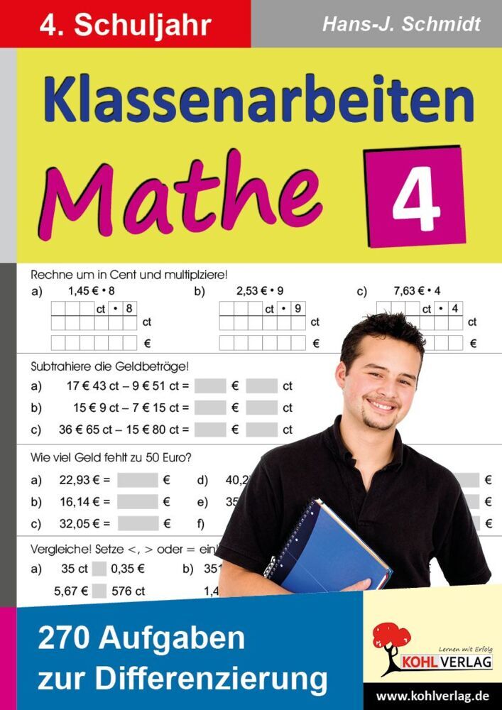 Klassenarbeiten individuell selbst zusammenstellen, 4. Schuljahr (Hans-J. Schmidt)