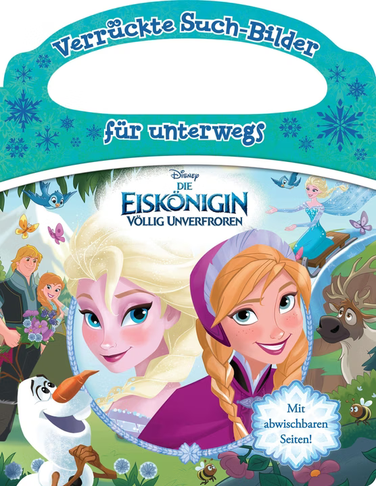 Verrückte Such-Bilder für unterwegs, Disney Die Eiskönigin