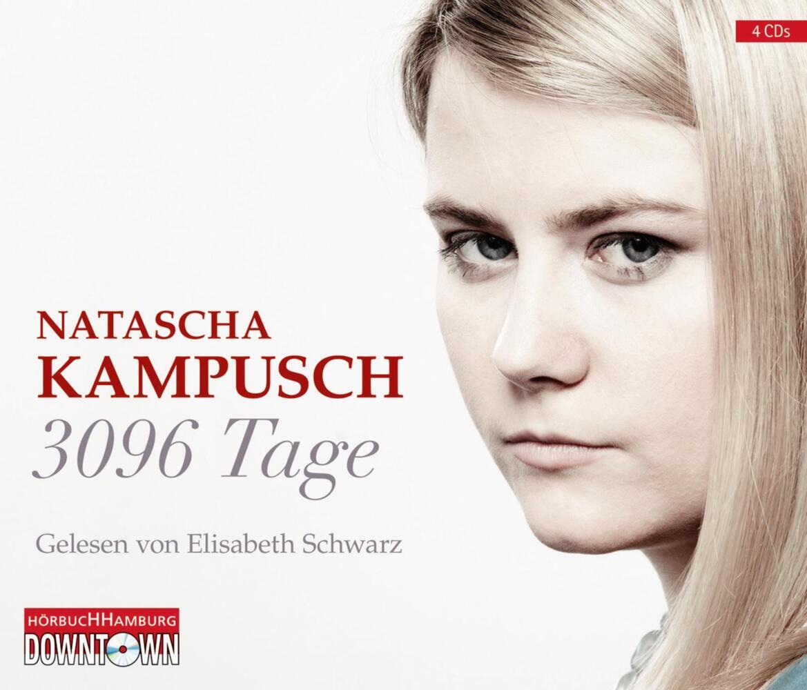 3096 Tage, 4 Audio-CD (Natascha Kampusch)