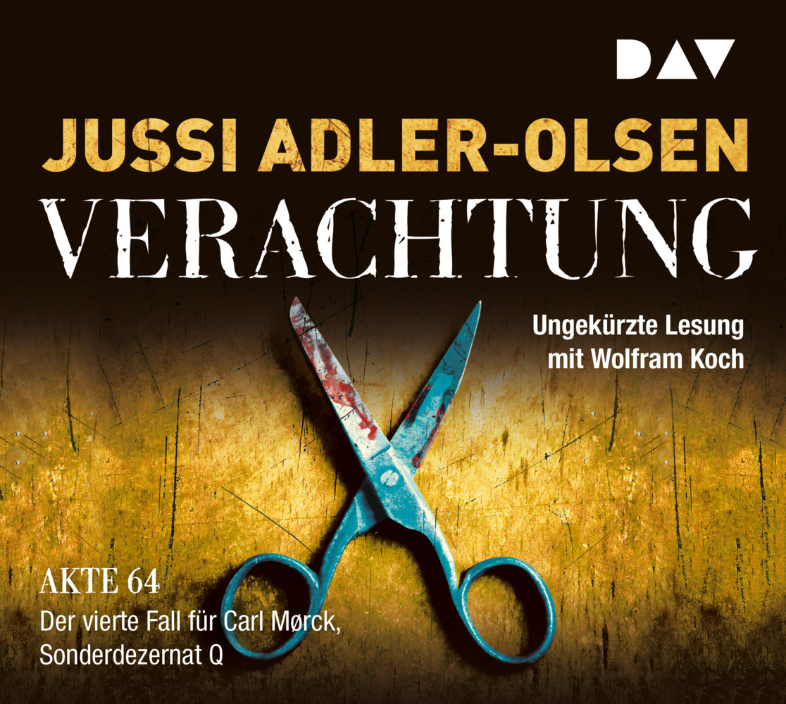 Verachtung. Der vierte Fall für Carl Mørck, Sonderdezernat Q, 6 Audio-CDs (Jussi Adler-Olsen)