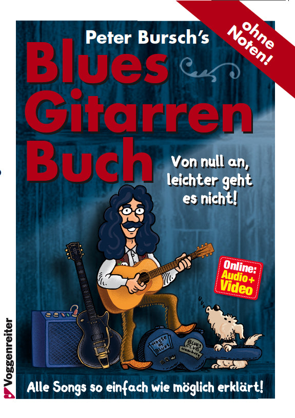 Peter Bursch's Blues-Gitarrenbuch, m. 1 Audio-CD, m. 1 Beilage (Peter Bursch)
