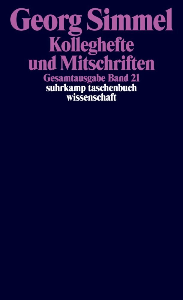 Kolleghefte und Mitschriften (Georg Simmel)