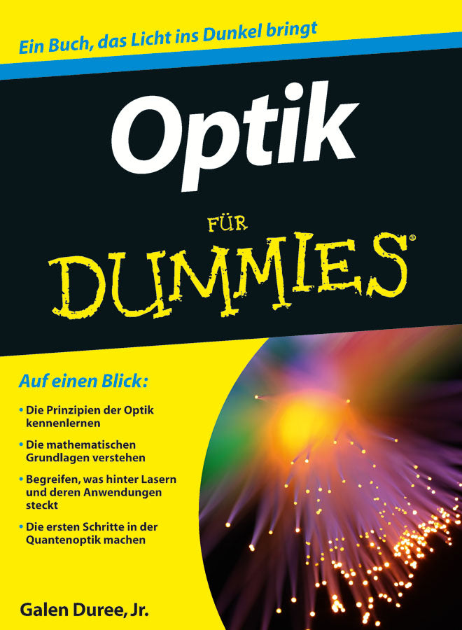 Optik für Dummies (Galen C. Duree)