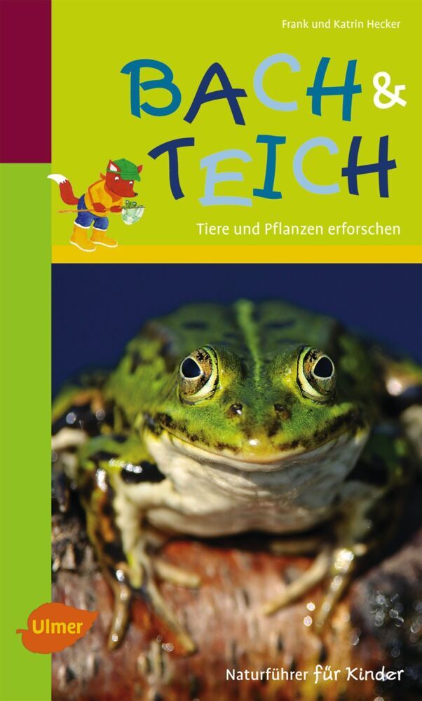 Naturführer für Kinder: Bach und Teich (Frank Und Karin Hecker)
