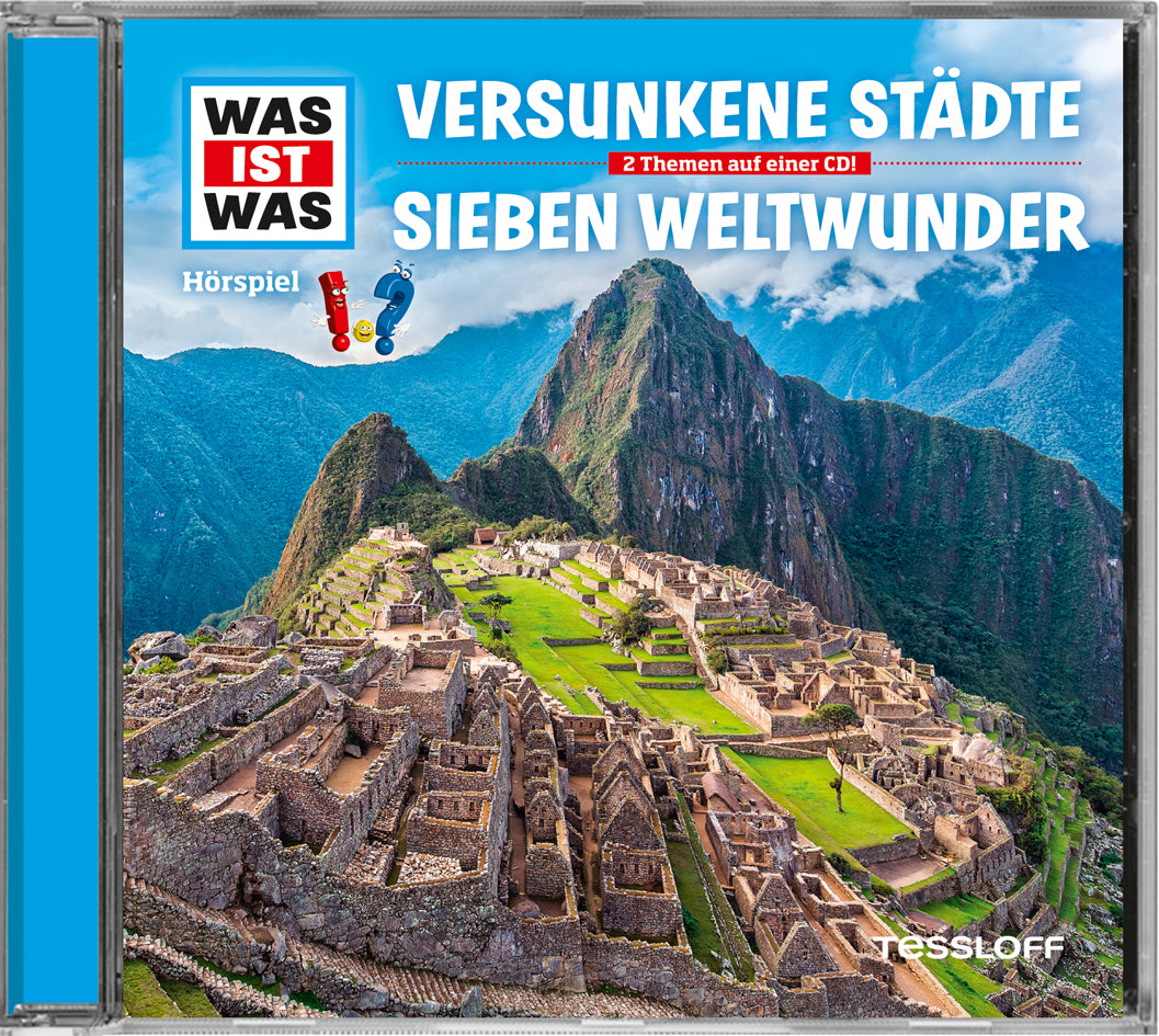 WAS IST WAS Hörspiel: Versunkene Städte / Die Sieben Weltwunder, Audio-CD (Kurt Haderer)