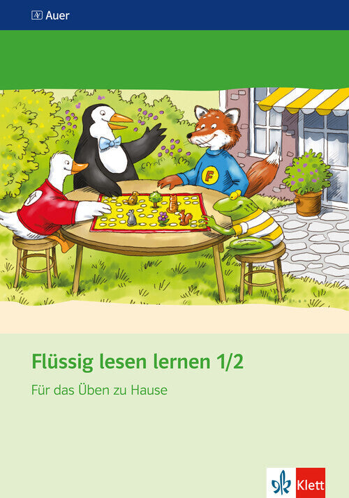 Flüssig lesen lernen 1/2. Für das Üben zu Hause