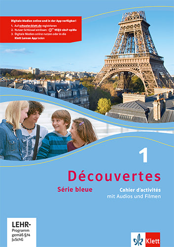 Découvertes 1. Série bleue, m. 1 Beilage