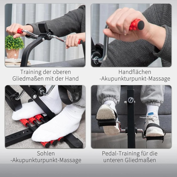 Heimtrainer Fahrrad Duo