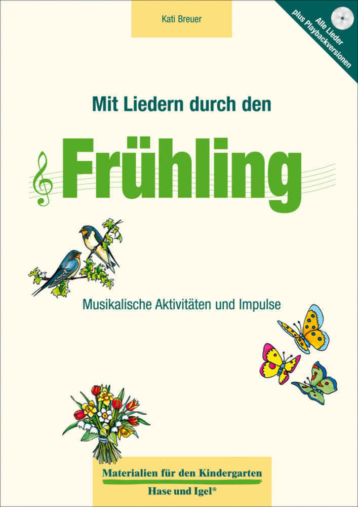 Mit Liedern durch den Frühling, m. Audio-CD (Kati Breuer)