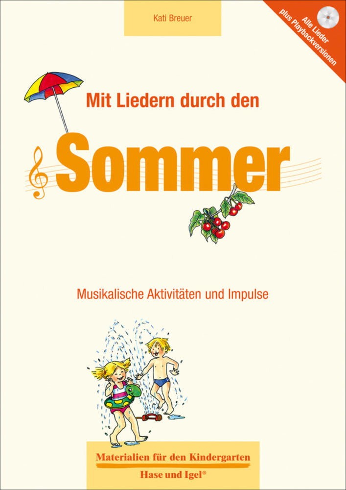 Mit Liedern durch den Sommer, m. Audio-CD (Kati Breuer)