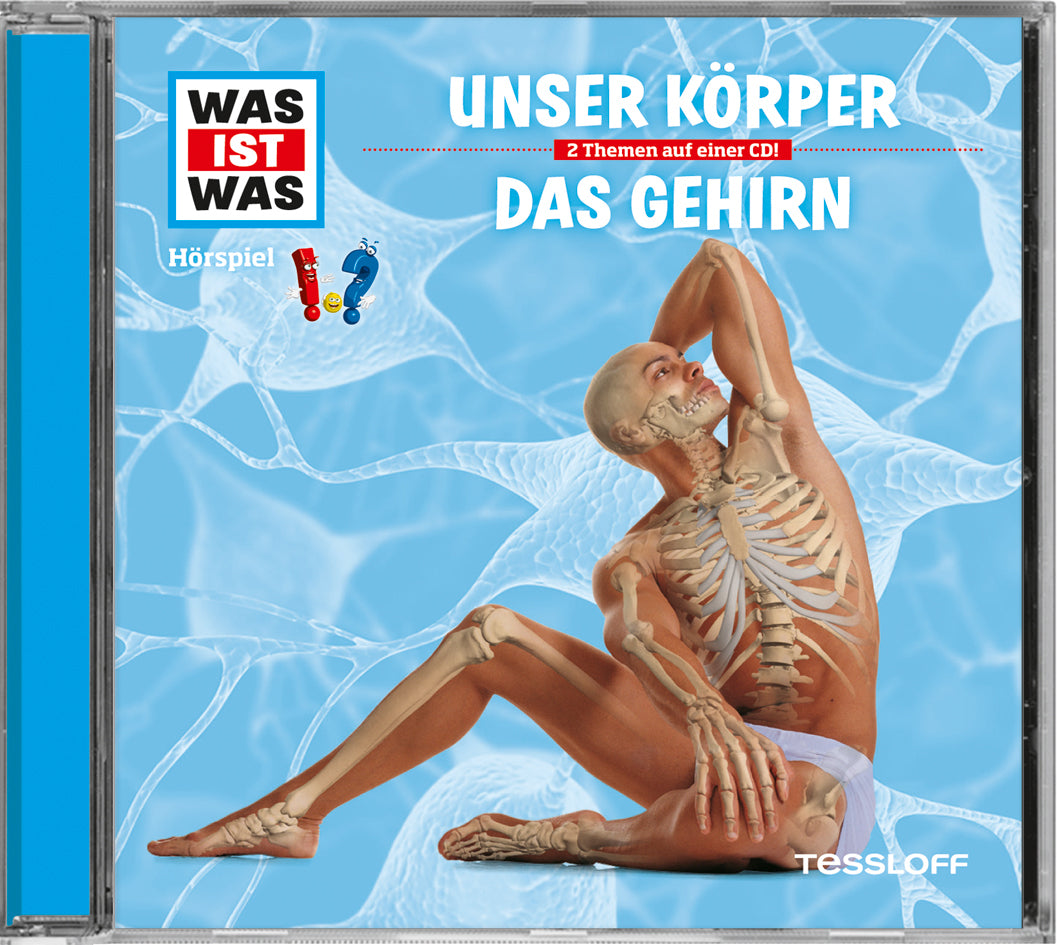 WAS IST WAS Hörspiel: Unser Körper / Das Gehirn, Audio-CD (Manfred Baur)