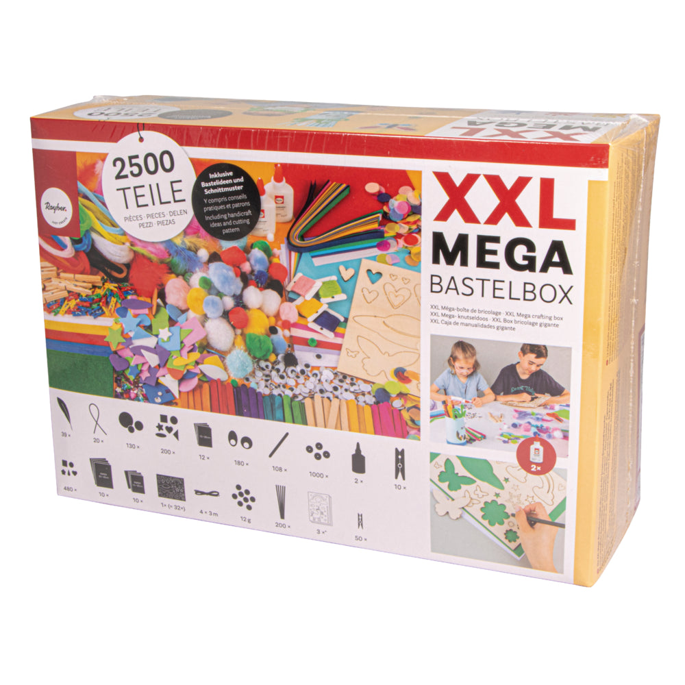 XXL-Mega-Bastelbox, 2'500-teilig
