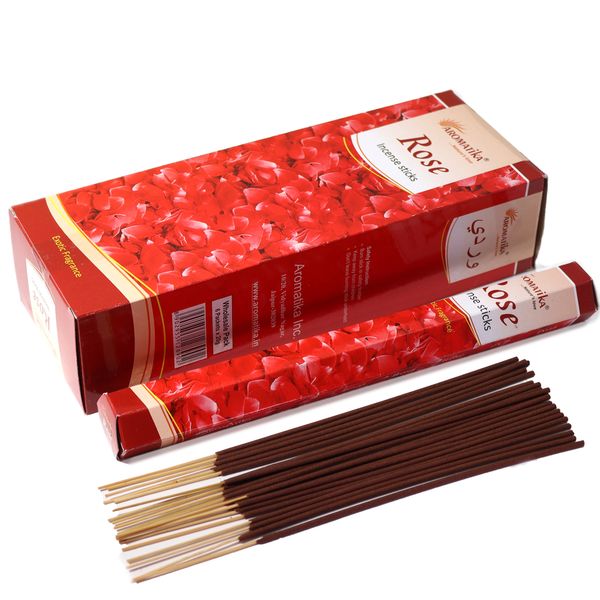 Aromatika Räucherstäbchen "Rose"