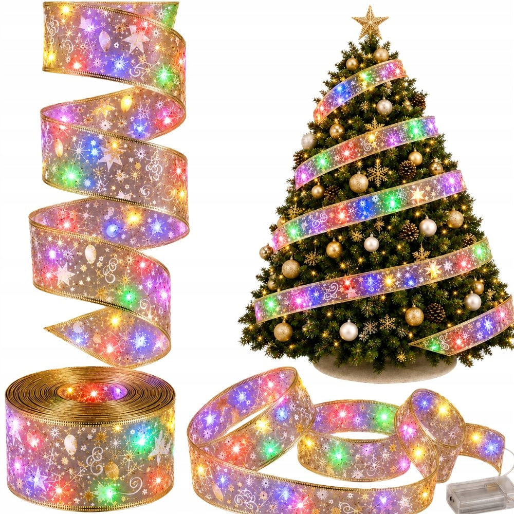 LED-Dekoband "Matteo" (goldfarben, 4 m)