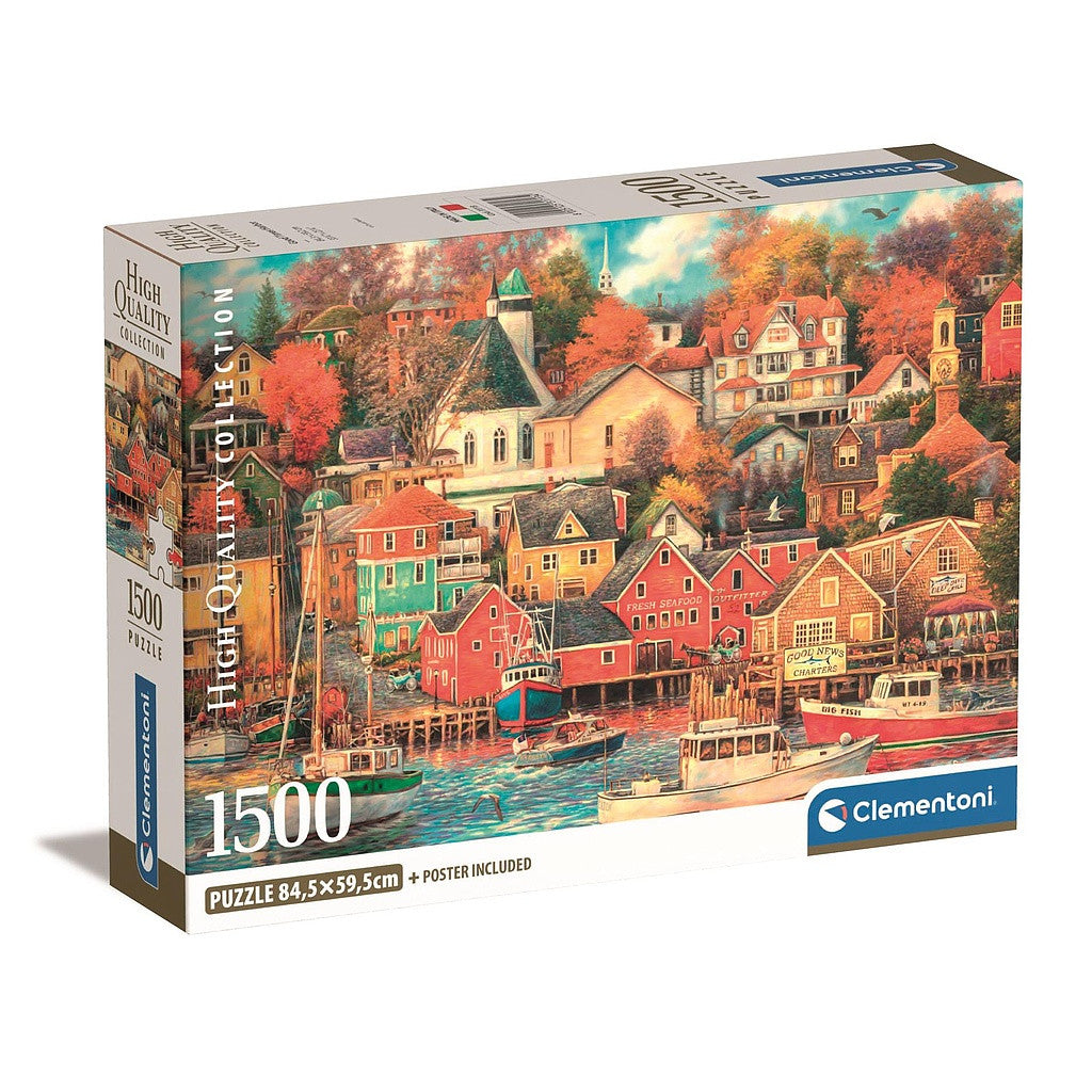 Clementoni Puzzle "Hafenlandschaft" (1500 Teile)