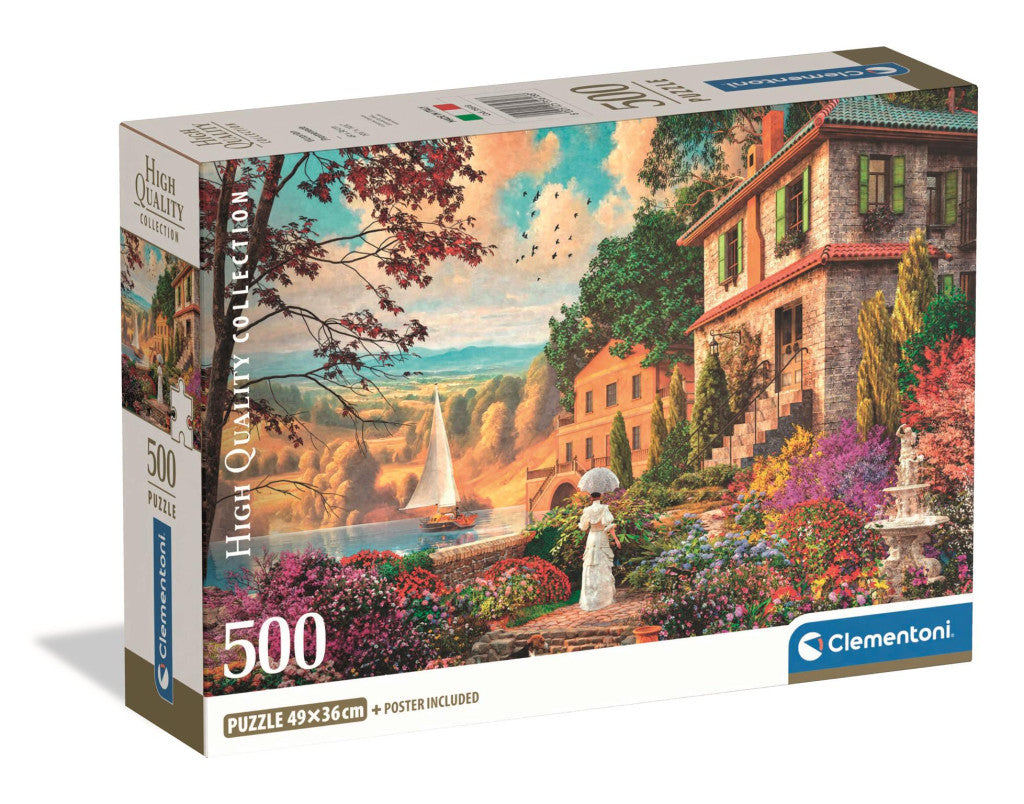 Clementoni Puzzle "Viktorianische Promenade" (500 Teile)