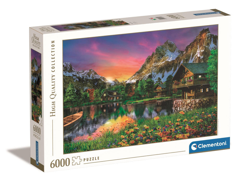 Clementoni Puzzle "Alpensee" (6000 Teile)
