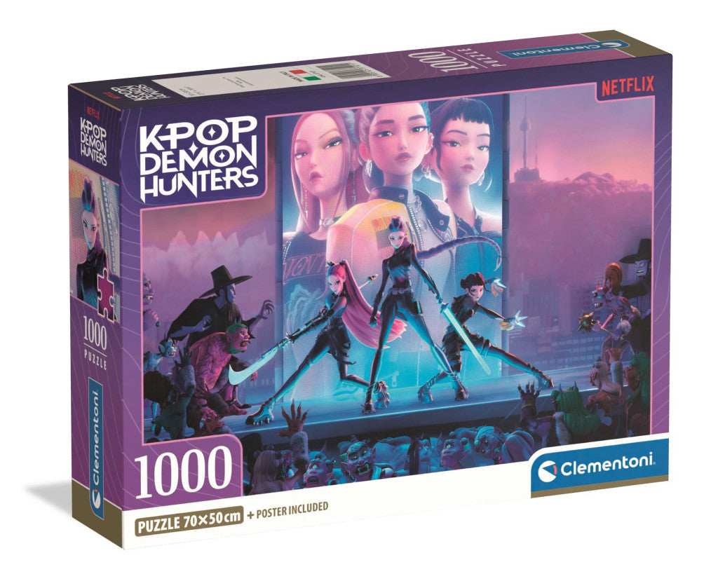 Clementoni Puzzle "K-Pop Demon Hunters Stage Warriors" (1000 Teile)