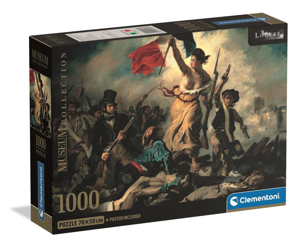 Clementoni Puzzle "Delacroix - Die Freiheit führt das Volk" (1000 Teile)