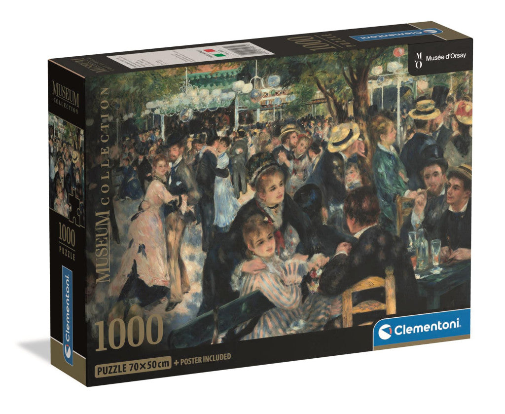 Clementoni Puzzle "Ball im Moulin de la Galette" (1000 Teile)