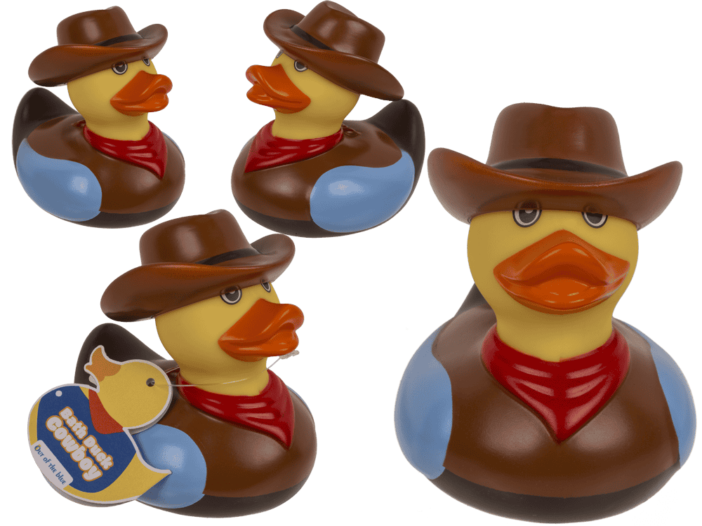 Badeente "Cowboy"