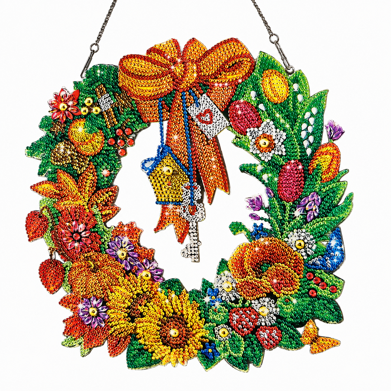 Diamond Painting Dekokranz "Sommer"