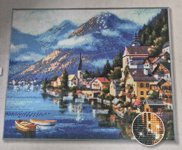 Diamond Painting Seelandschaft 50 x 40 cm