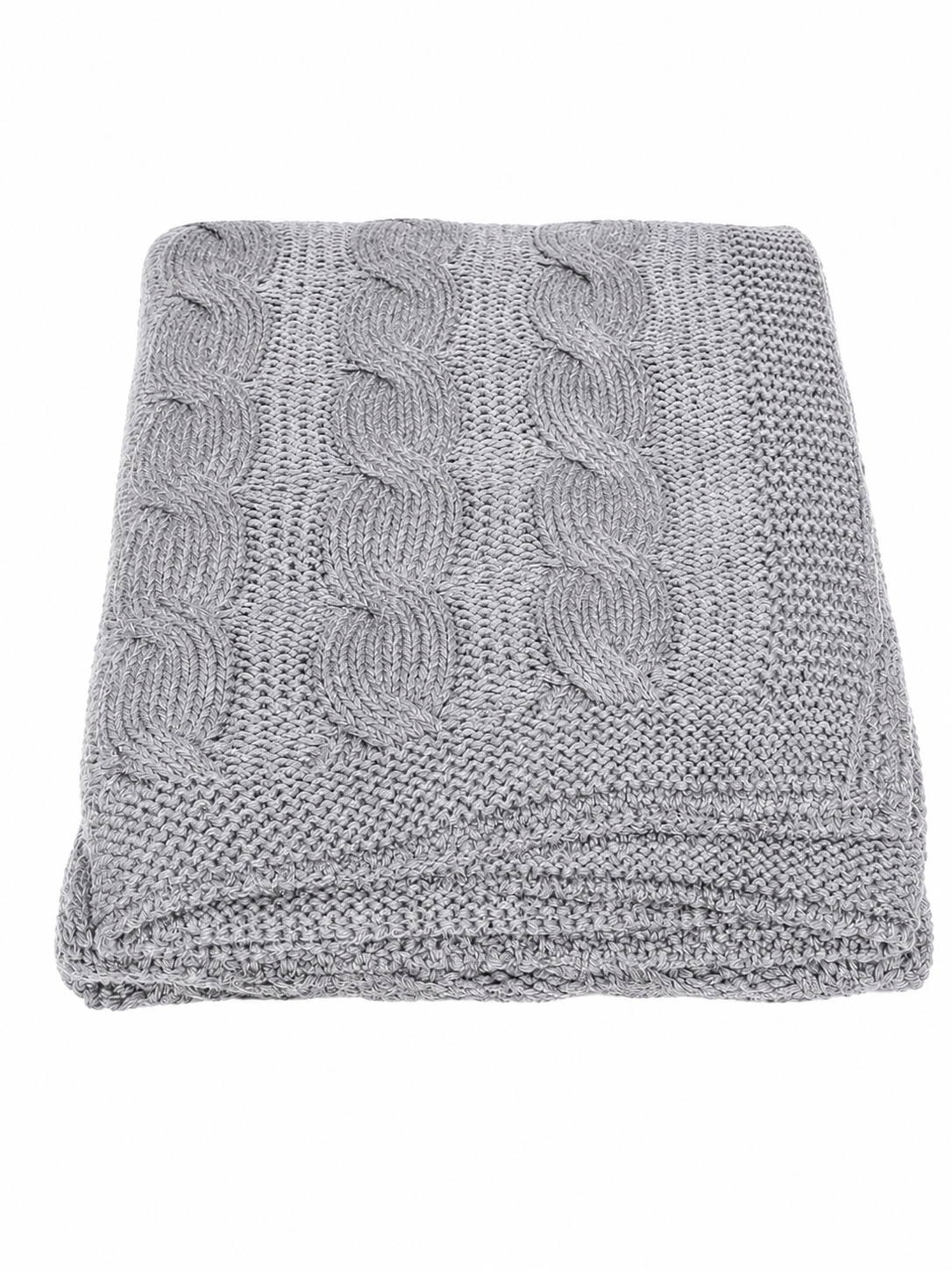 Strickdecke "Braid" 130 x 170 cm