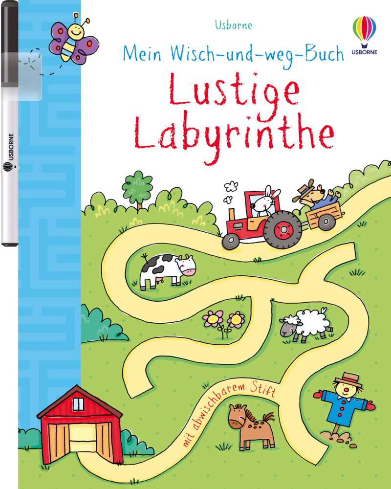 Mein Wisch-und-weg-Buch, Lustige Labyrinthe (Jessica Greenwell)