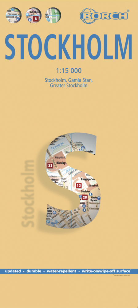 Borch Map Stockholm