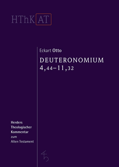 Deuteronomium 1-11..2 (Eckart Otto)