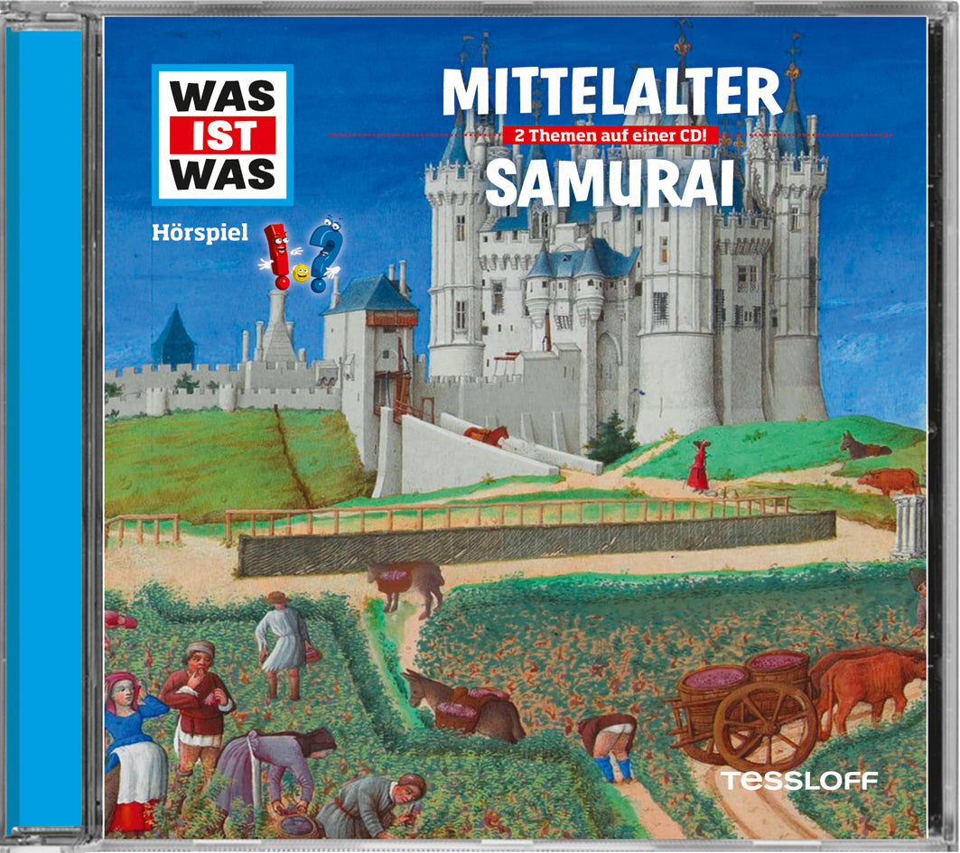 WAS IST WAS Hörspiel: Mittelalter/ Samurai, Audio-CD (Kurt Haderer)