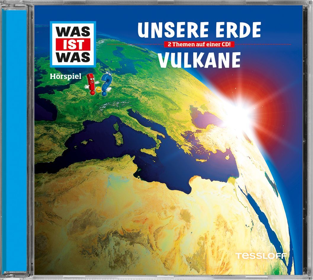 WAS IST WAS Hörspiel: Unsere Erde / Vulkane, Audio-CD (Matthias Falk)