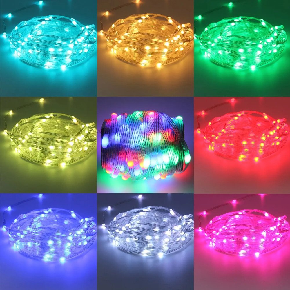 Weihnachts-LED-Lichterkette "Glow", 10 m