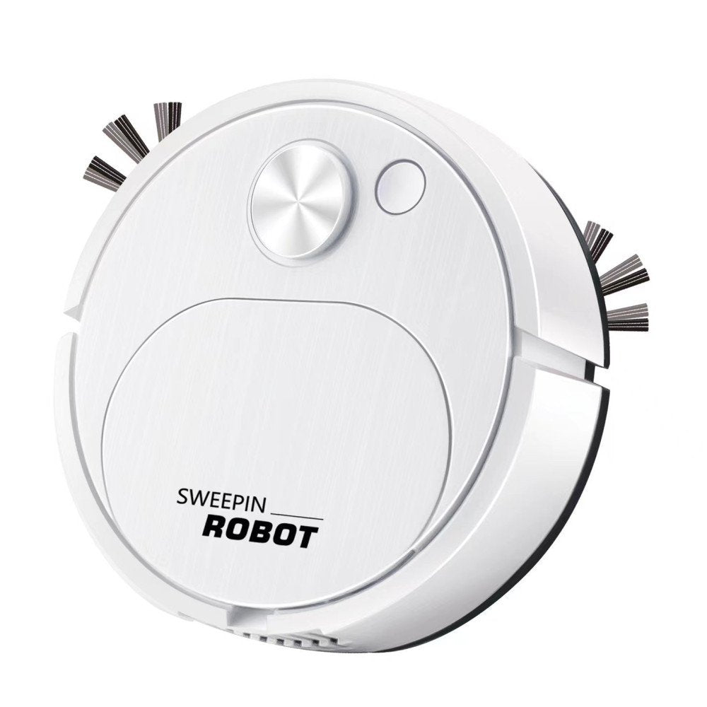 Kehrroboter "Sweepy", weiss, mit Mopp