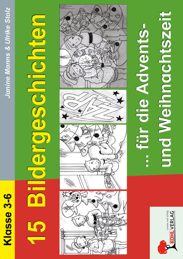 15 Bildergeschichten für die Advents- und Weihnachtszeit (Janine Manns)