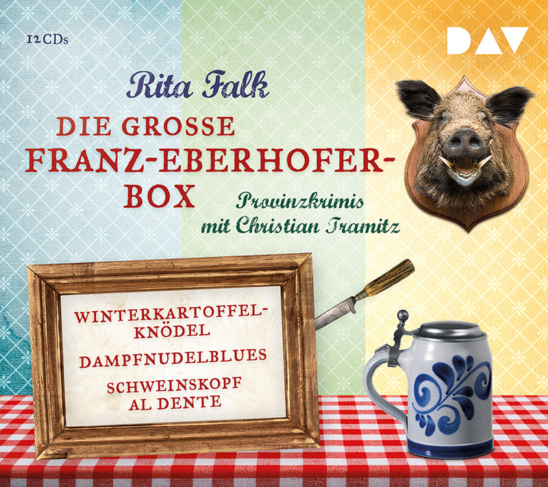 Die große Franz-Eberhofer-Box 1, 12 Audio-CD (Rita Falk)