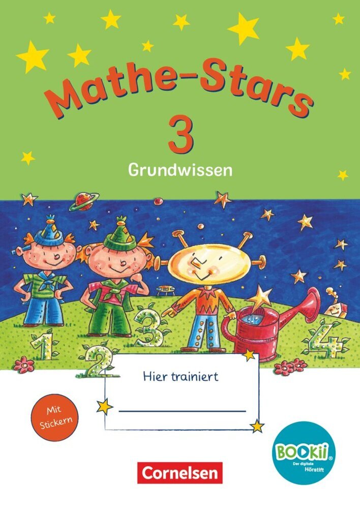 Mathe-Stars - Grundwissen - BOOKii-Ausgabe - 3. Schuljahr (Ursula Kobr)