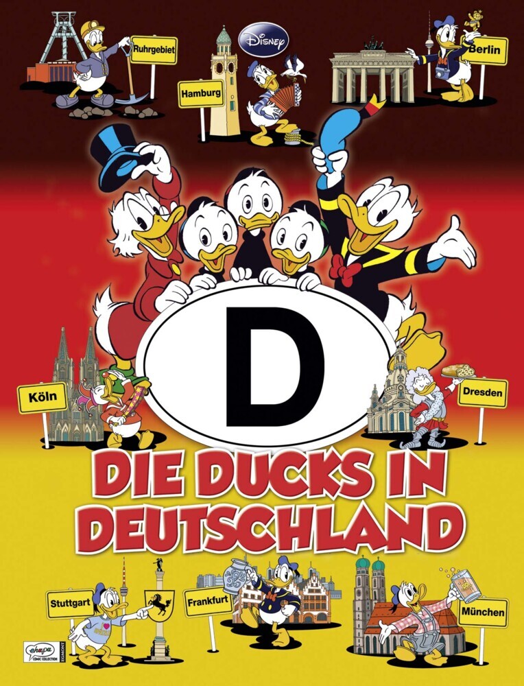 Die Ducks in Deutschland (Jan Gulbransson)
