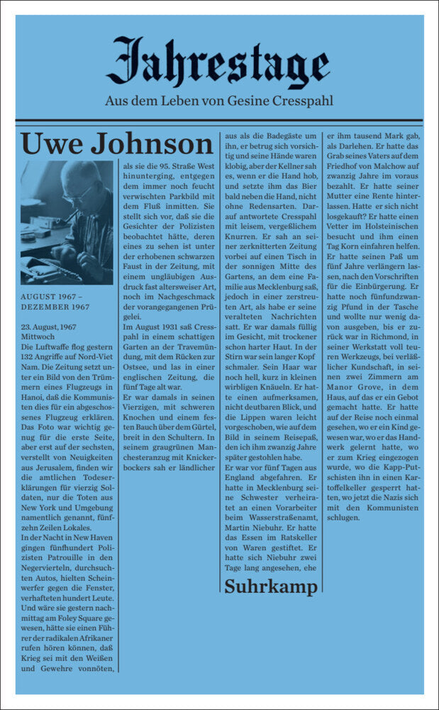 Jahrestage 1.Bd.1 (Uwe Johnson)