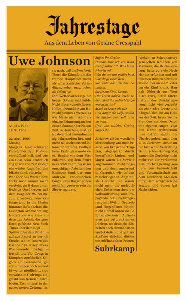 Jahrestage.Bd.3 (Uwe Johnson)