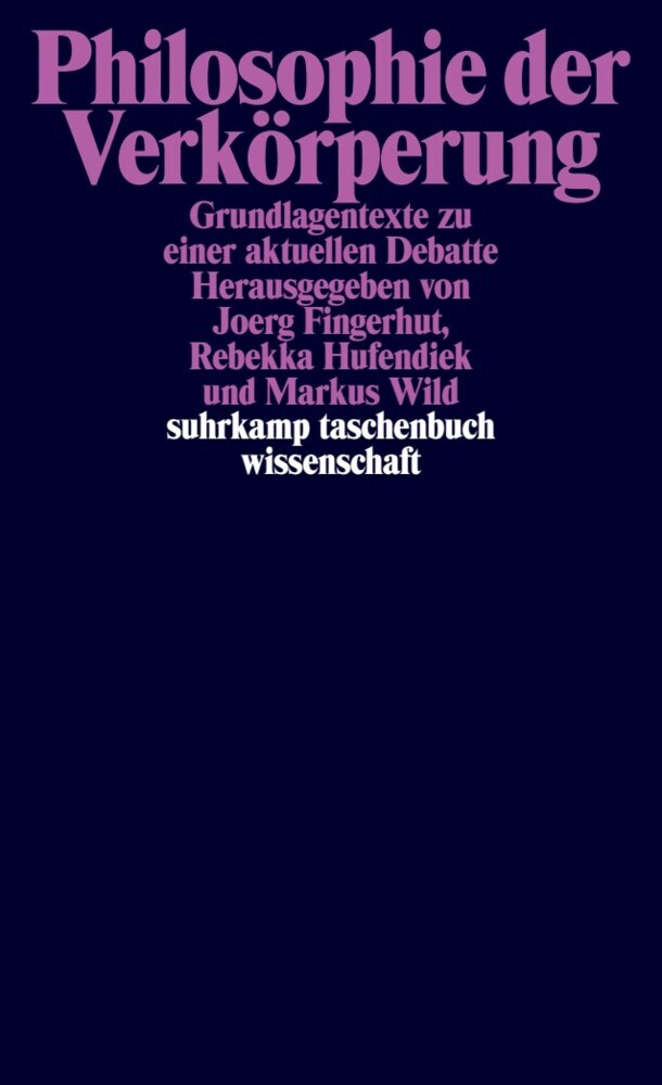 Philosophie der Verkörperung (Joerg Fingerhut)