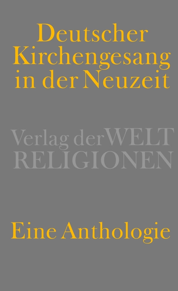 Deutscher Kirchengesang in der Neuzeit (Gustav A. Krieg)