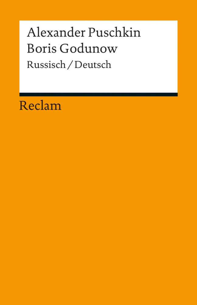 Boris Godunow. Russisch/Deutsch (Alexander S. Puschkin)