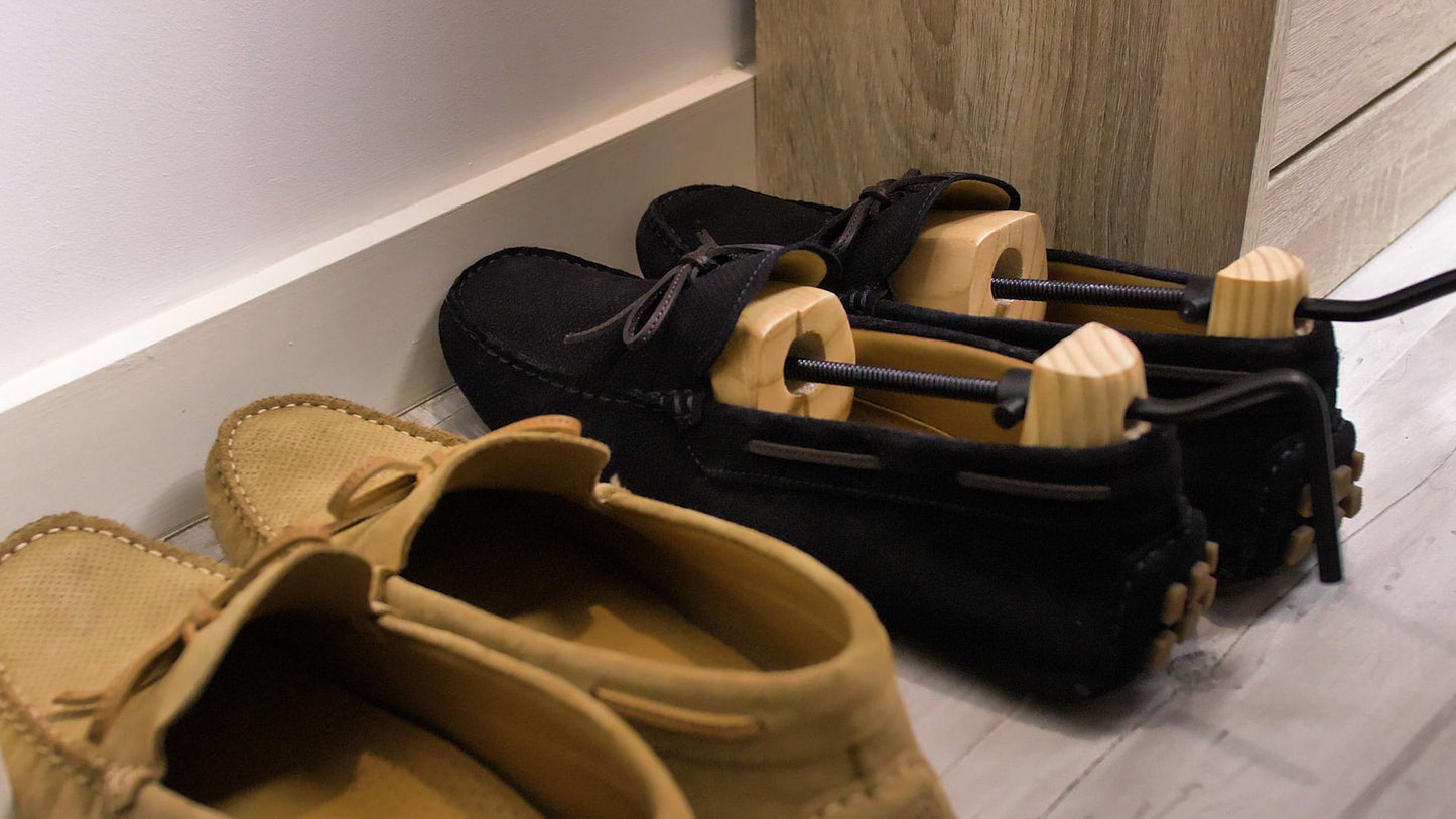 Schuhdehner aus Holz, 2 Stück (Grösse: 39-47)