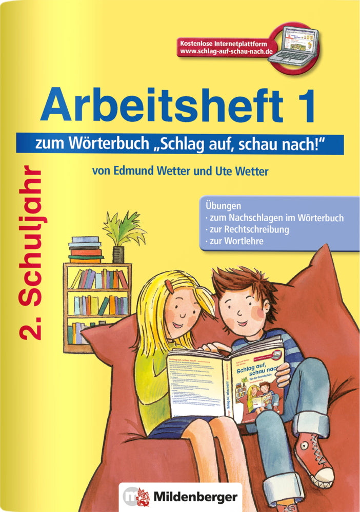 Arbeitsheft 1 zum Wörterbuch, 2. Schuljahr (Edmund Wetter)