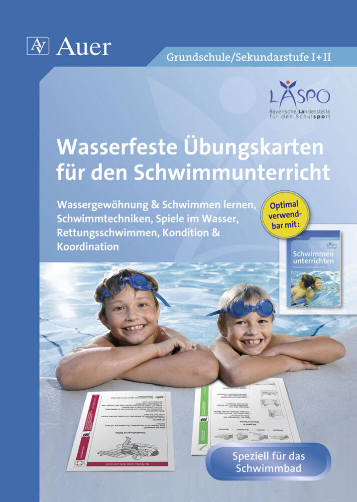 Wasserfeste Übungskarten für den Schwimmunterricht (Beck)