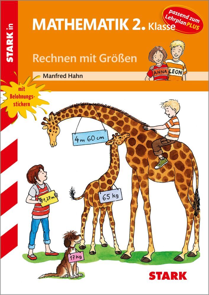 STARK Rechnen mit Größen 2. Klasse - Training Grundschule - Grundwissen, Aufgaben und Lösungen (Manfred Hahn)