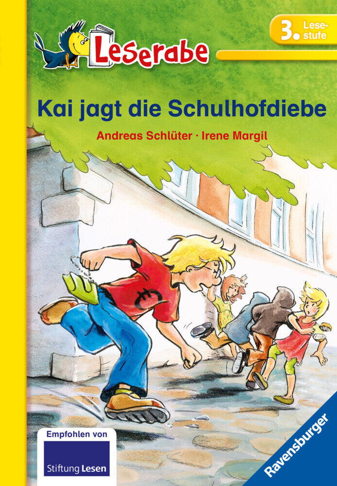 Leserabe Schulausgabe in Broschur - Kai jagt die Schulhofdiebe (Irene Margil)