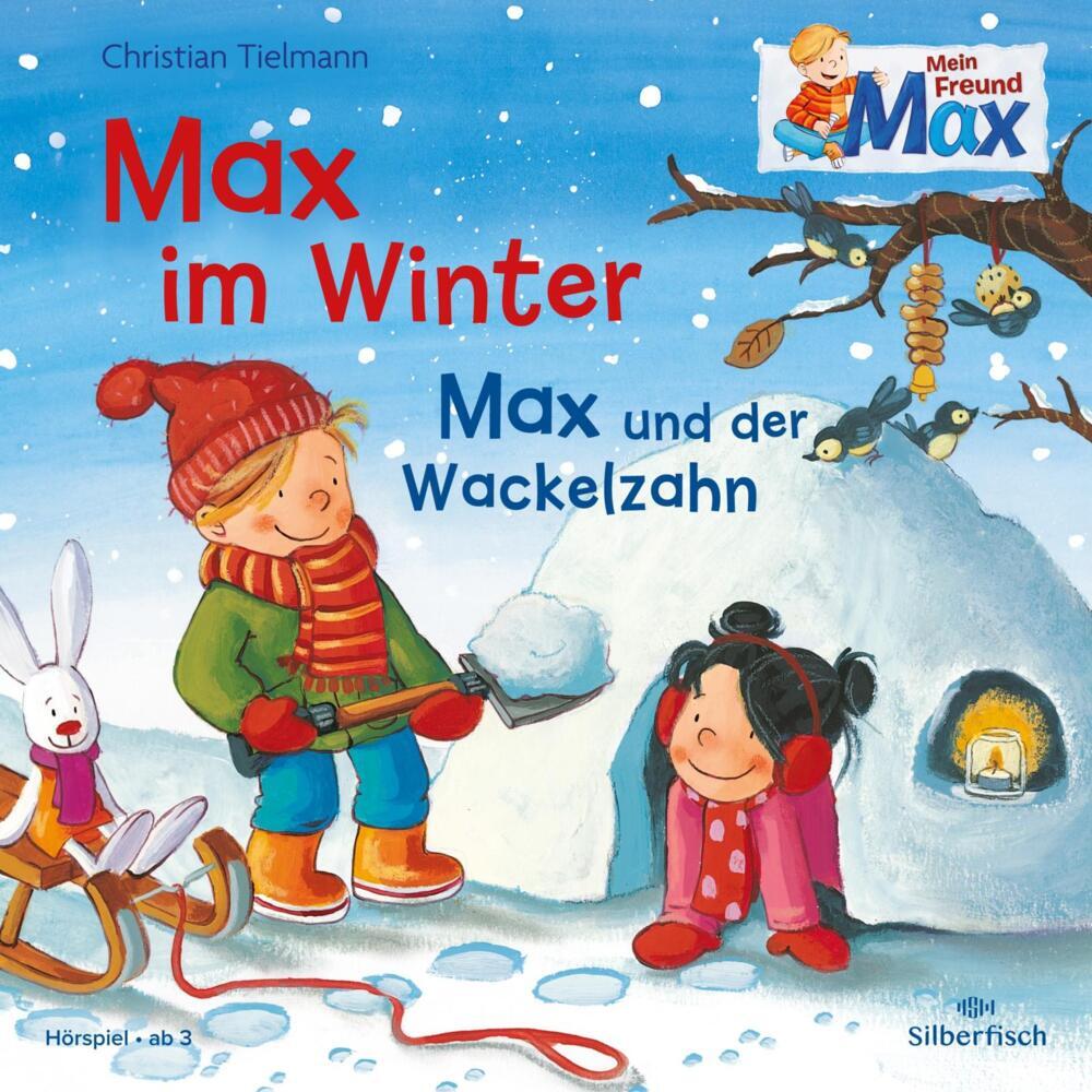 Max im Winter / Max und der Wackelzahn, 1 Audio-CD (Christian Tielmann)